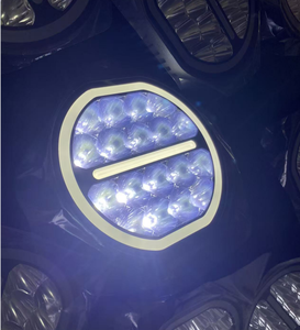 Nuovo 2025 Faro <span class=keywords><strong>LED</strong></span> Rotondo da 7'' 9'' 90W 8500lm 185W 12500lm Senza Viti, Luce Spot Bicolore per Fuoristrada 4x4 - Product Image 6