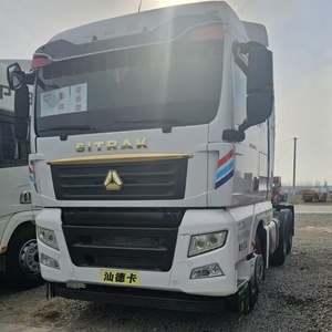 Camion tracteur diesel <span class=keywords><strong>Sinotruk</strong></span> HOWO A7 <span class=keywords><strong>T7H</strong></span> TX430 TH7 6*4 420HP 336HP d'occasion avec moteur Weichai, boîte de vitesses rapide, conduite à gauche - Product Image 5