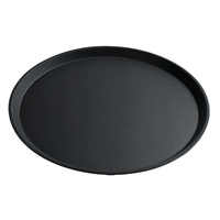 Vente en gros de plateaux de service en plastique Plateau de luxe en fibre de verre rectangulaire durable et résistant à la chaleur pour bar, restaurant, hôtel Fournitures