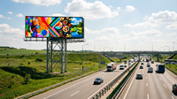 Écran LED modulaire extérieur HDR10 haute luminosité, étanche IP65, panneau vidéo 8K, mur d'affichage commercial, signalisation routière