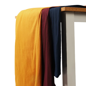 Tela de Punto Jersey de Algodón Orgánico, 60% Algodón, 40% Poliéster, Transpirable y Absorbente para Camisetas de Niños y Niñas - Product Image 1