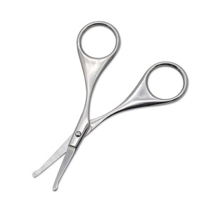 Nose Hair Trimmers Stainless Steel Manual Precision Cut For Facial Hair Grooming - Product Image 2