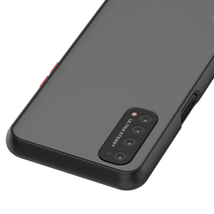 Para Oppo <span class=keywords><strong>Realme</strong></span> P3 V60 GT7 7 Pro <span class=keywords><strong>7i</strong></span> funda a prueba de golpes botones coloridos MARCO DE Tpu suave translúcido mate Pc funda trasera delgada para teléfono - Product Image 4