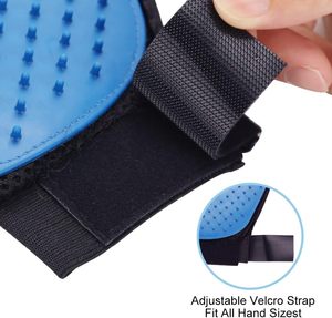 Gant de massage et de toilettage pour animaux de compagnie, cinq doigts, en silicone, pour l'épilation des chats et chiens, pour le bain et le lavage des poils, vente en gros - Product Image 4