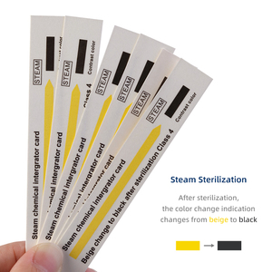 Tiras Indicadoras Químicas para Pruebas de Esterilización por Vapor Clase 4 y Clase 5, para Pruebas de Efecto de Desinfección Médica Estéril - Product Image 5
