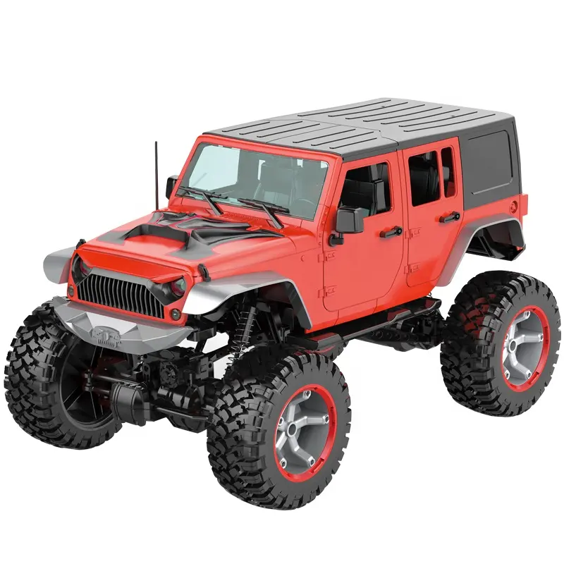 1:8 escala 4wd controle remoto curto-curso, caminhão de corrida off-road 4x4 escalada crawler rc carro