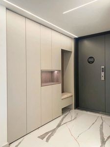 Mueble Zapatero Moderno de Madera Maciza, Tamaño Personalizado, Muebles de Salón Ecológicos para Villas, Hoteles y Apartamentos - Product Image 3