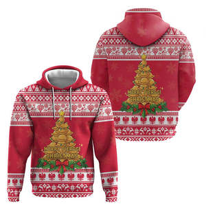 All'ingrosso felpa da uomo con cappuccio natalizia Slim-Fit comoda <span class=keywords><strong>Oh</strong></span> Pierogi stampa albero con motivo personalizzato polonia felpa con cappuccio per l'inverno - Product Image 1
