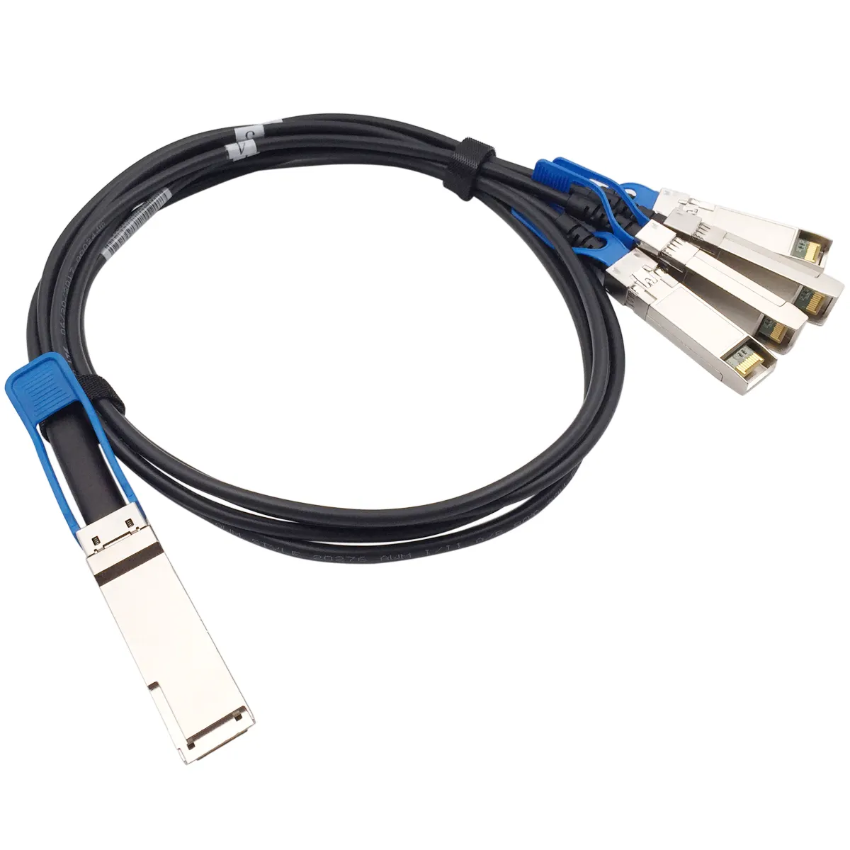 100G QSFP28 DAC AWG30 수동적인 직접적인 연결 구리 케이블 qsfp에 호환성 주니퍼 네트워크 100G QSFP