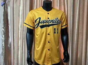 Offre Spéciale Personnaliser Mode Sublimation Baseball Jersey Style Personnalisé Chemise En Gros Baseball Jouer Maillot Baseball Chemise - Product Image 4