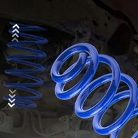 Ressort hélicoïdal arrière renforcé et traité thermiquement pour suspension de véhicule, pièce de rechange OEM pour automobile