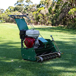 New and Used <b>Walk</b> Behind Petrol Reel Lawn Mower 6 Blade Cylinder Grass Cutting <b>Machine</b> for Parks Sports Fields and Landscaping - Product Image 1