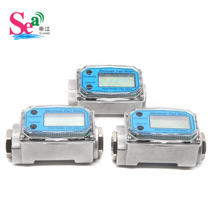 1/2 "3/4" 1 ''1.5" 2 "pin điện tử hiển thị nước nhiên liệu diesel xăng dầu hỏa <span class=keywords><strong>Meter</strong></span> nhôm dòng chảy truy cập - Product Image 1