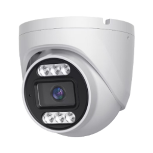 Kamera keamanan CCTV <span class=keywords><strong>IP</strong></span> PoE Full HD 8MP warna-warni dengan 5MP kubah logam tahan air penglihatan malam deteksi manusia sirene bawaan - Product Image 1