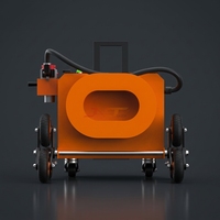 Machine de nettoyage laser à fibre refroidie par air JNCT 500W - Économie d'énergie élevée, contrôle automatique, écologique, pour acier inoxydable et bois