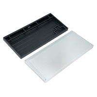Clavier mécanique OEM de haute qualité en aluminium anodisé violet sur mesure pour service d'usinage CNC, électroérosion à fil en acier inoxydable