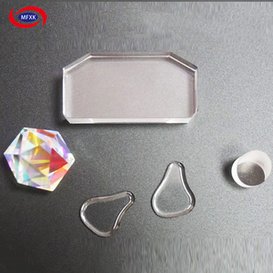 Vidrio Óptico de Zafiro de 5.0MM <span class=keywords><strong>Pulido</strong></span> con Forma Escalonada, con Orificios y Grabado Fino, Vidrio de Forma Especial de Fábricas Chinas - Product Image 2
