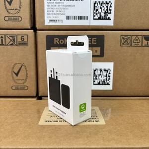2025 Original de fábrica nuevo T4511 cargador 45W USB C cargador para Samsung Galaxy S24 Ultra/S23 +/<span class=keywords><strong>S22</strong></span> <span class=keywords><strong>carga</strong></span> súper rápida - Product Image 3