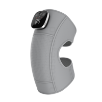 Tragbarer, Anpassbarer Intelligenter Kniemassagegerät mit Temperaturregelung, Beheizten Vibrationspads, 2200mAh Akku, 60+ Minuten Laufzeit