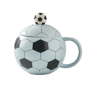2026 Souvenir 3D Football shape <b>Ceramic</b> <b>Mug</b> Good for souvenir Party gathering Celebration event - Product Image 1