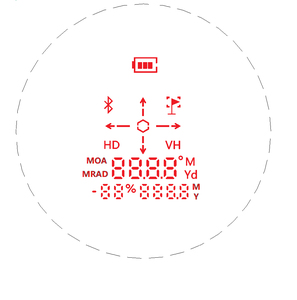 Tristar Chất Lượng Cao Pdlc + OLED 1200 M Laser Phạm Vi Finder 1200 Meter Kỹ Thuật Số Golf Laser Phạm Vi Finder - Product Image 6