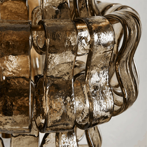 Modern Amber Glass Wall Lamps Bedroom Bedside Wall <strong>Lights</strong> Luxury Design Wall <strong>Sconce</strong> for Living Room Hotel - Product Image 4