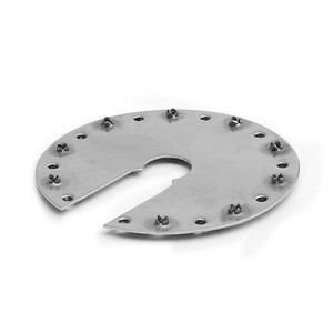 Plaque de mise à la terre photovoltaïque en acier inoxydable avec double pointe pour la mise à la terre des panneaux solaires - Product Image 5