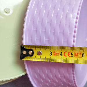 Assiette à fruits en plastique R421 One Dollar Store, Assiette à fruits en plastique colorée, Assiette à fruits ronde, Assiette de vente au détail, Assiette à bonbons - Product Image 1