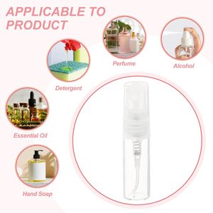 Fancy Luxury Wholesale 2ml-10ml <b>Mini</b> Empty Clear Glass Perfume Spray <b>Bottles</b> Pump Sprayer Tester Screen Printing Custom Logo - Product Image 6