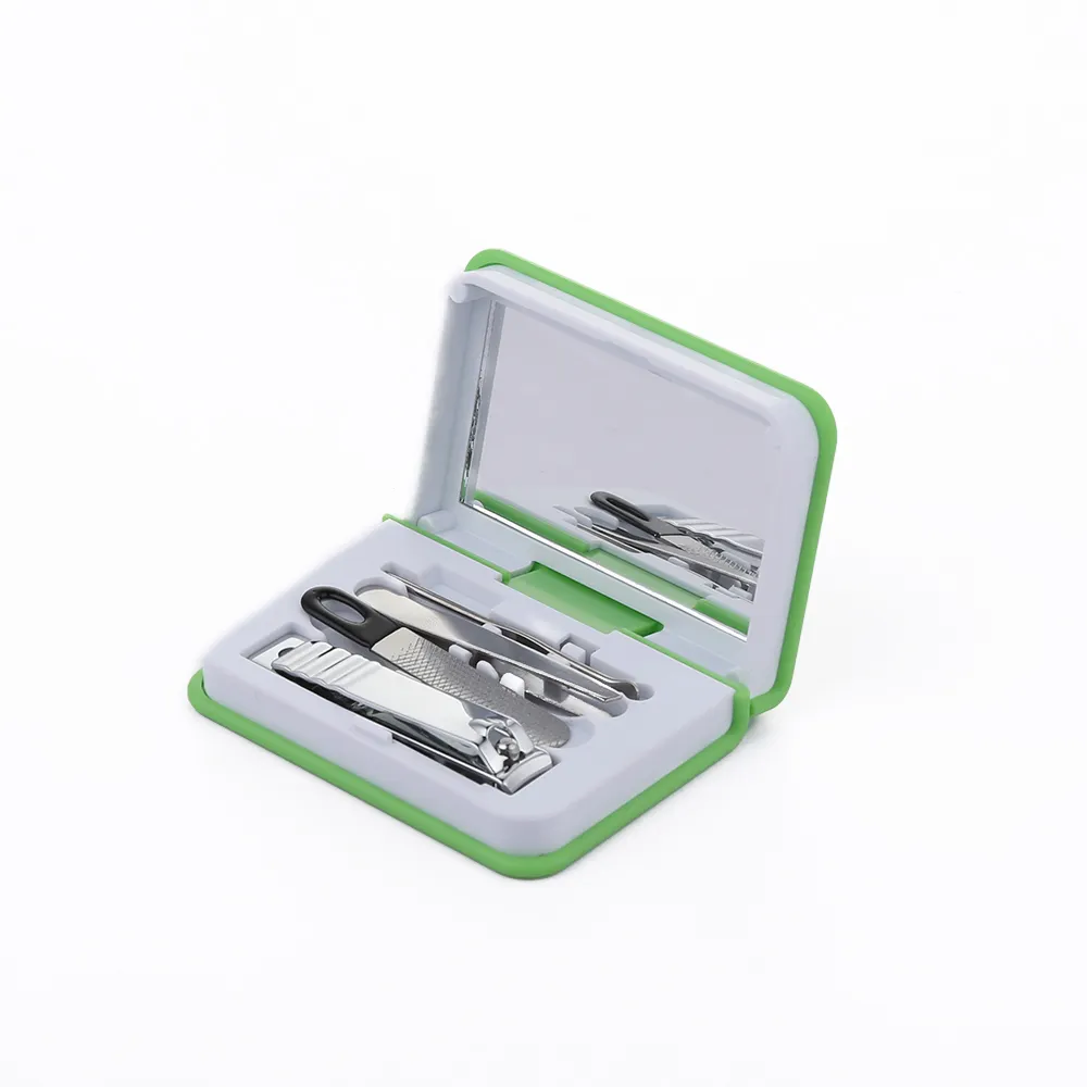 Atacado Promover Portátil Novos Modelos Tool Manicure Set com Espelho