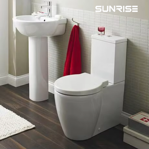 Artículos sanitarios WC juegos de inodoro para orinar baño moderno descarga directa inodoro barato inodoro chino <span class=keywords><strong>chica</strong></span> WC inodoros de dos piezas - Product Image 1