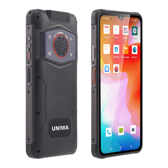 6.6 Inch FHD Display UNIWA NR6600 12GB RAM 256GB ROM Android 5G Smartphone IP68 Waterproof Fast Charging