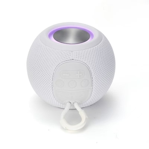 Mini Altavoz Portátil Esférico con Luz Rítmica RGB, Correa para Colgar, <span class=keywords><strong>Caja</strong></span> <span class=keywords><strong>de</strong></span> Sonido para Exteriores - Product Image 3