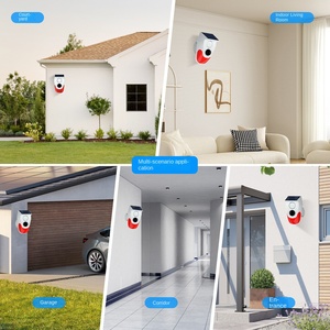 โคมไฟเตือนภัยกันขโมยพลังงานแสงอาทิตย์มีเสียงและแสงผลิตภัณฑ์ไซเรนเหนี่ยวนำร่างกายมนุษย์ - Product Image 4