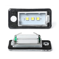 E4 éclairage de plaque d'immatriculation LED pour Audi A3 A4 S3 S4 A6 S6 Q7 RS4 CANBUS sans erreur