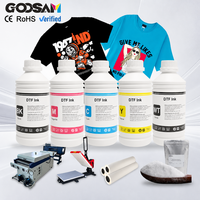 Universal Massal PET Film Zat Warna Tekstil Tinta Habis Isi Ulang Putih DTF Tinta untuk Epson L1800 I3200 DX4 DX5 DX7 5113 4720 Printer