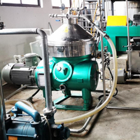 JOSTON mesin Separator susu, mesin pemisah cakram baja tahan karat kecepatan tinggi untuk industri