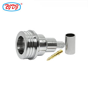 Заводской QN штекер Macho обжимной LMR200 Lmr195 Rg58 Rg223 Rg142 латунный кабель Rf коаксиальный разъем QMA конвертер Connecteur - Product Image 2