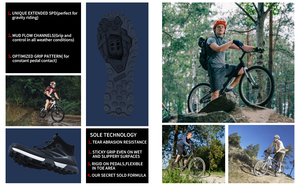 Calcetín reflectante Downhill MTB <span class=keywords><strong>Cycle</strong></span> Shoes Profesional Hombres Verano Invierno Algodón Magic Mesh Spring Fit Mountain Bike Shoe - Product Image 5