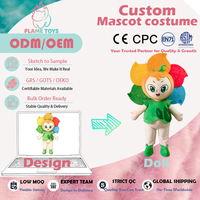 Mascotte personnalisée de qualité professionnelle, gravée au laser, structure en mousse EVA et peluche, promotions de marque pour Halloween, certifiée CE