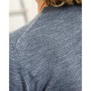 Pull à col rond pour femme Heyfoo, 100 % coton de haute qualité, tricot européen, crochet, maille fine, imprimé sur le devant, taille XS, automne - Product Image 3