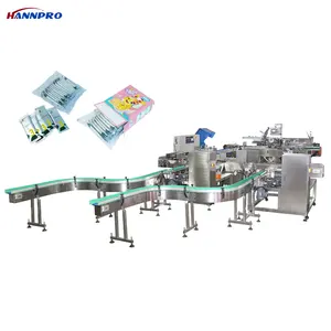 Healthy meal substitute powder breakfast powder auto feeding counting sorting cartoning carton box packing machines