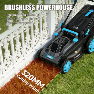 <span class=keywords><strong>Tondeuse</strong></span> à gazon sans fil VORAN légère 20V, moteur sans balais, 320 mm, mini coupe-herbe électrique, machine portable pour petit jardin - Product Image 6