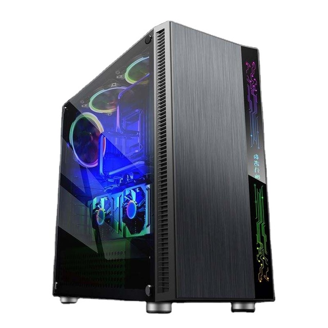 Wholesale Price Gaming PC Core i5 RX550 4G 256 SSD gaming pc desktop computer set