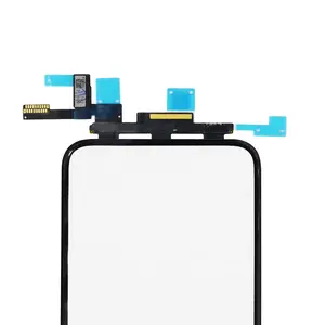 Оригинальная стеклянная емкостная сенсорная пластина KINGMAX с OCA для iPhone X, Сменное стекло дисплея, горячая Распродажа, сенсорная пластина для IPhone 5,8 дюйма