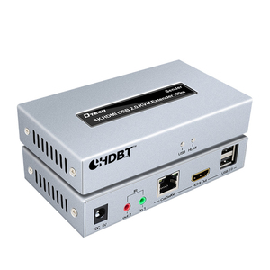 ตั<span class=keywords><strong>ว</strong></span>ขยายสัญญาณ HDMI KVM ของ <span class=keywords><strong>DTECH</strong></span> รองรับความละเอียด 4K HD ระยะ 100 เมตร พร้อมระบบส่งสัญญาณ IR ผ่านสายเดียว อุปกรณ์วิดีโอ HDMI USB 2.0 KVM Extender - Product Image 5