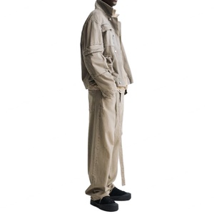 Nouveautés Mode Décontractée Confortable Style Unisexe Veste Oversize avec Col Revers et Manches Longues - Product Image 5
