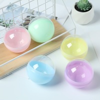 Boules en plastique vides pour capsules, de 28 mm à 200 mm, transparentes et colorées, vente en gros, pour distributeurs automatiques, boîtes mystères, jouets en capsules
