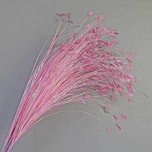 ดอกไม้เทียมสำหรับงานแต่งงานต้นหอมไหมผีเสื้อหญ้ายาวหญ้าสง่างาม - Product Image 4