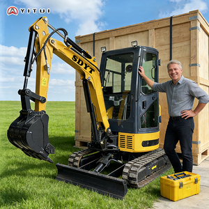 <span class=keywords><strong>Mini</strong></span> Escavatore Cingolato da 3,5 Tonnellate con Motore EPA, Funzione Braccio Orientabile Personalizzabile, per Edilizia e Agricoltura, 1 Anno di Garanzia, Consegna Gratuita - Product Image 5